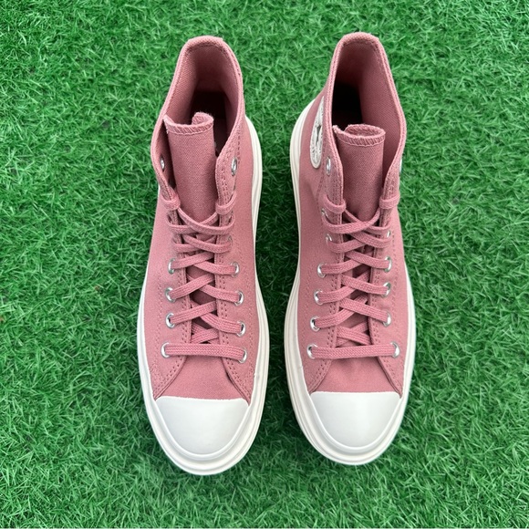 Converse Chuck Taylor All Star Lugged Heel Hi Light Saddle - Picture 6 of 13